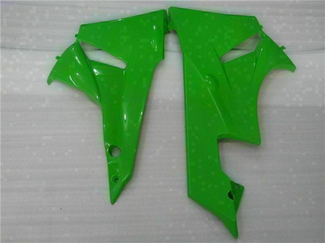 Carenagem ZX6R 09-12 - Preto Verde Carenagem ZX6R 09-12 - Preto Verde