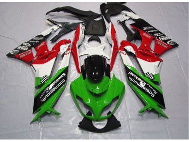 Carenagem ZX6R 09-12 - Verde Vermelho