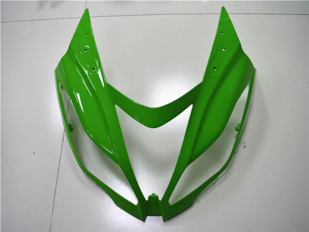 Carenagem ZX6R 13-18 - Verde Branco Preto Carenagem ZX6R 13-18 - Verde Branco Preto