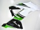 Carenagem ZX6R 13-18 - Verde Branco Preto Carenagem ZX6R 13-18 - Verde Branco Preto