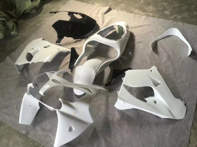 Carenagem ZX9R 00-01 - Pure Branco Preto Brilhante Carenagem ZX9R 00-01 - Pure Branco Preto Brilhante