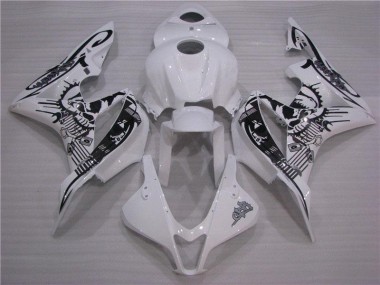 Carroçaria CBR 600RR 07-08 - Preto Branco