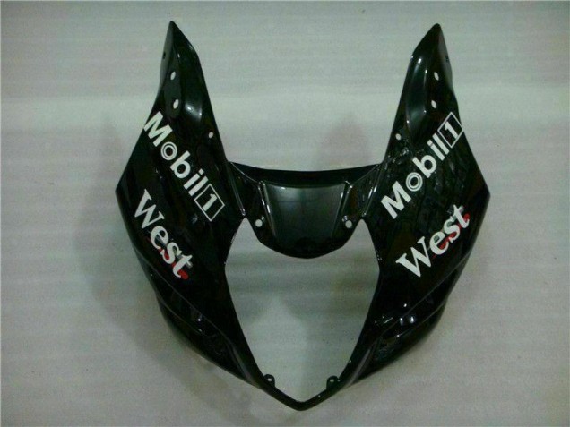 Carroçaria GSXR 1000 K3 03-04 - Branco Preto Carroçaria GSXR 1000 K3 03-04 - Branco Preto
