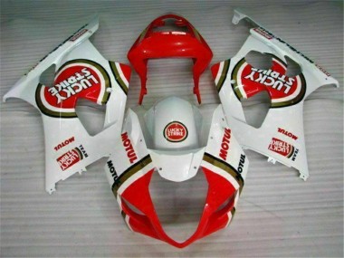 Carroçaria GSXR 1000 K3 03-04 - Vermelho Branco