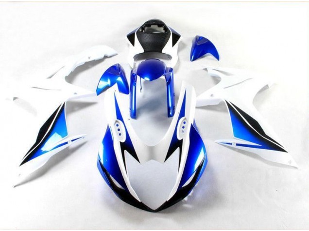 Carroçaria GSXR 600 / 750 K11 11-21 - Azul Branco Carroçaria GSXR 600 / 750 K11 11-21 - Azul Branco