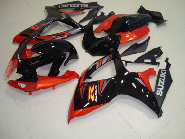 Carroçaria GSXR 750 K6 06-07 - Preto Vermelho