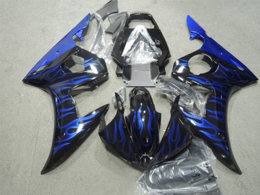 Carroçaria R6 03-05 - Preto Azul Chama