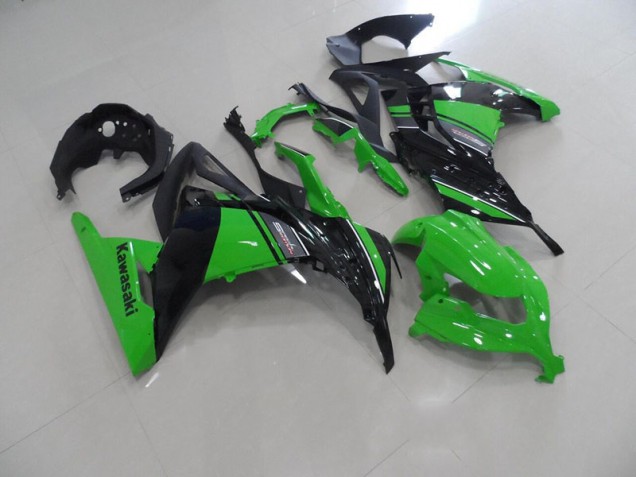 Carroçaria ZX 300R 13-16 - Preto Verde Carroçaria ZX 300R 13-16 - Preto Verde