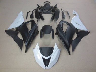 Carroçaria ZX6R 13-18 - Preto Branco
