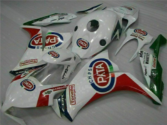 Injeção Kit Carenagem CBR 1000RR 12-16 - Vermelho Branco PATA Injeção Kit Carenagem CBR 1000RR 12-16 - Vermelho Branco PATA