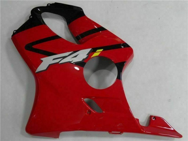 Injeção Kit Carenagem CBR 600 F4i 04-07 - Vermelho Preto Injeção Kit Carenagem CBR 600 F4i 04-07 - Vermelho Preto