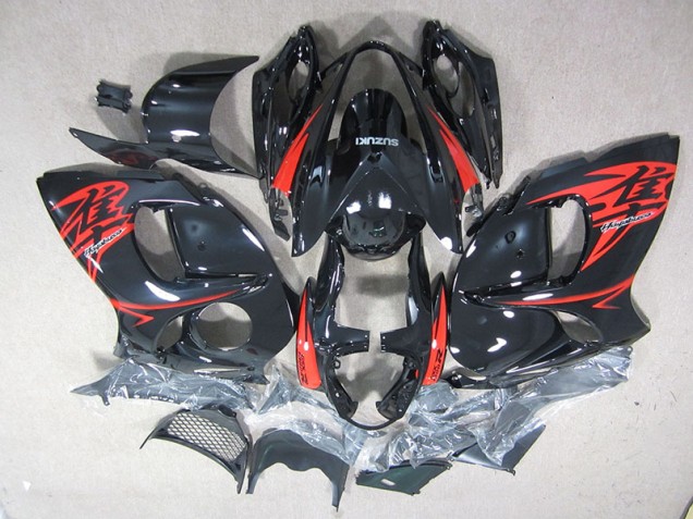 Injeção Kit Carenagem GSXR 1300 Hayabusa 08-19 - Preto Vermelho Injeção Kit Carenagem GSXR 1300 Hayabusa 08-19 - Preto Vermelho