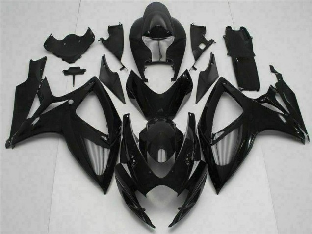 Injeção Kit Carenagem GSXR 600 / 750 K6 06-07 - Preto Injeção Kit Carenagem GSXR 600 / 750 K6 06-07 - Preto