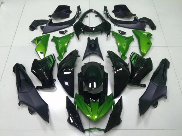 Injeção Kit Carenagem R1 00-01 - Verde Preto Injeção Kit Carenagem R1 00-01 - Verde Preto