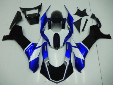 Injeção Kit Carenagem R1 15-19 - Preto Azul