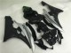 Injeção Kit Carenagem R6 06-07 - Prata Preto Injeção Kit Carenagem R6 06-07 - Prata Preto