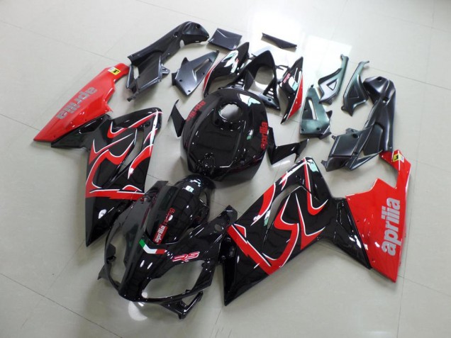Injeção Kit Carenagem RS 125 06-11 - Preto & Vermelho Injeção Kit Carenagem RS 125 06-11 - Preto & Vermelho