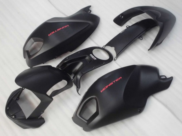 Injeção Kits Carenagem Ducati Monster 696 08-12 - Preto Vermelho Monster Injeção Kits Carenagem Ducati Monster 696 08-12 - Preto Vermelho Monster