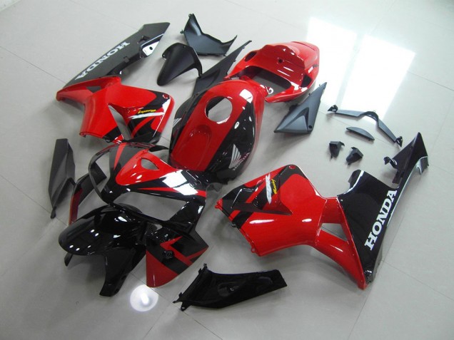 Kit Carenagem CBR 600RR 05-06 - Vermelho Preto Kit Carenagem CBR 600RR 05-06 - Vermelho Preto