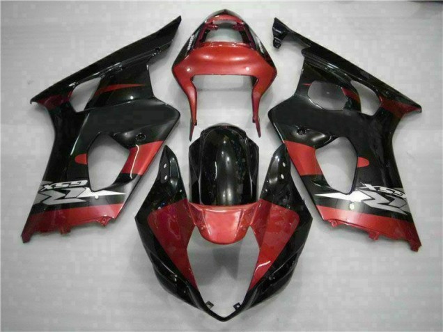 Kit Carenagem GSXR 1000 K3 03-04 - Vermelho Preto Kit Carenagem GSXR 1000 K3 03-04 - Vermelho Preto