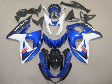 Kit Carenagem GSXR 1000 K9 09-16 - Azul Branco