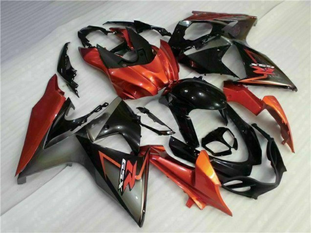 Kit Carenagem GSXR 1000 K9 09-16 - Castanho Preto Kit Carenagem GSXR 1000 K9 09-16 - Castanho Preto