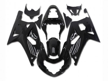 Kit Carenagem GSXR 600 / 750 K1 K2 K3 01-03 - Preto