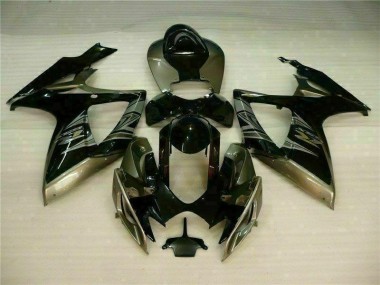Kit Carenagem GSXR 600 / 750 K6 06-07 - Preto Cinzento