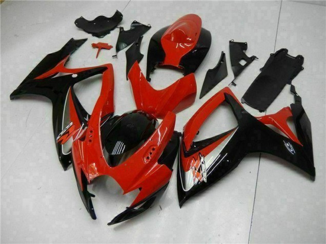 Kit Carenagem GSXR 600 / 750 K6 06-07 - Vermelho Kit Carenagem GSXR 600 / 750 K6 06-07 - Vermelho