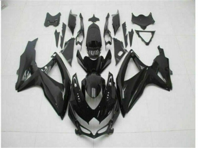 Kit Carenagem GSXR 600 / 750 K8 08-10 - Preto Kit Carenagem GSXR 600 / 750 K8 08-10 - Preto