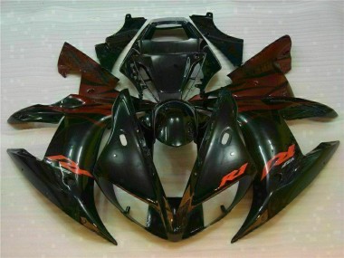 Kit Carenagem R1 02-03 - Preto