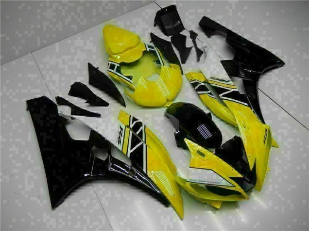 Kit Carenagem R6 06-07 - Amarelo Preto