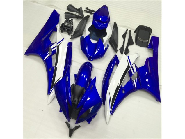 Kit Carenagem R6 06-07 - Azul Branco Kit Carenagem R6 06-07 - Azul Branco