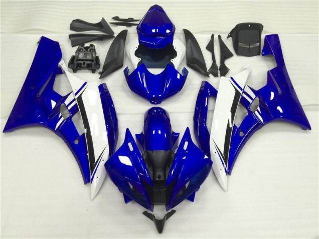 Kit Carenagem R6 06-07 - Azul Branco Kit Carenagem R6 06-07 - Azul Branco