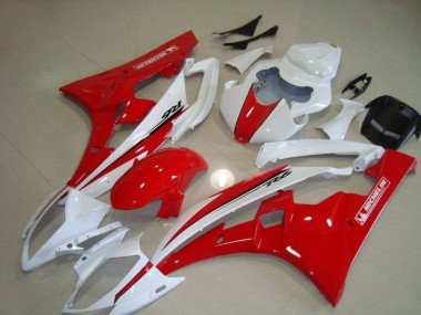 Kit Carenagem R6 06-07 - Vermelho Branco
