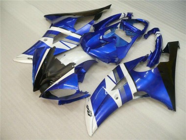 Kit Carenagem R6 08-16 - Azul Branco Preto