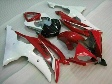 Kit Carenagem R6 08-16 - Vermelho Branco