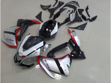 Kit Carenagem RS4 50 125 11-18 - Preto Prata Vermelho