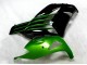 Kit Carenagem ZX14R ZZR 1400 12-21 - Preto Verde