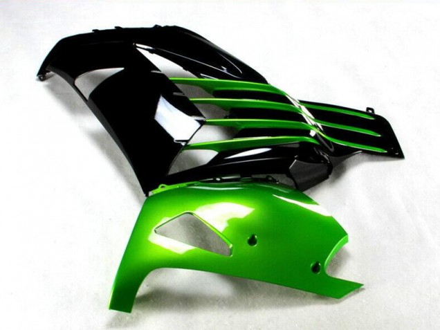 Kit Carenagem ZX14R ZZR 1400 12-21 - Preto Verde