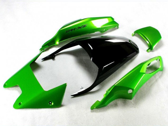 Kit Carenagem ZX14R ZZR 1400 12-21 - Preto Verde