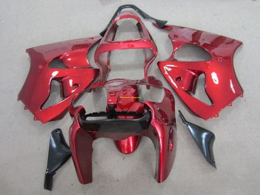 Kit Carenagem ZX6R 00-02 - Vermelho