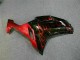 Kit Carenagem ZX6R 07-08 - Preto Vermelho Chama Kit Carenagem ZX6R 07-08 - Preto Vermelho Chama
