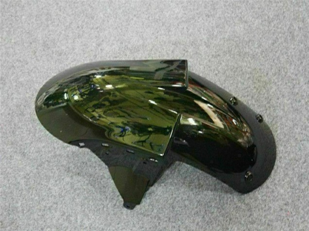 Kit Carenagem ZX6R 07-08 - Preto Vermelho Chama Kit Carenagem ZX6R 07-08 - Preto Vermelho Chama