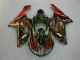 Kit Carenagem ZX6R 07-08 - Preto Vermelho Chama Kit Carenagem ZX6R 07-08 - Preto Vermelho Chama