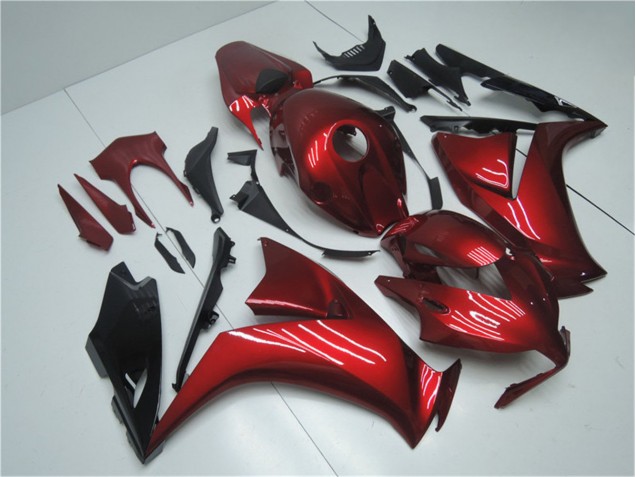 Kit Completo Carenagem CBR 1000RR 12-16 - Vermelho Preto Kit Completo Carenagem CBR 1000RR 12-16 - Vermelho Preto
