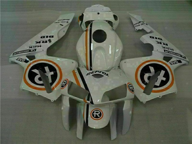 Kit Completo Carenagem CBR 600RR 05-06 - Branco Repsol Kit Completo Carenagem CBR 600RR 05-06 - Branco Repsol