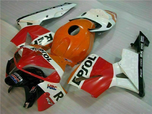 Kit Completo Carenagem CBR 600RR 05-06 - Laranja Preto Repsol Kit Completo Carenagem CBR 600RR 05-06 - Laranja Preto Repsol