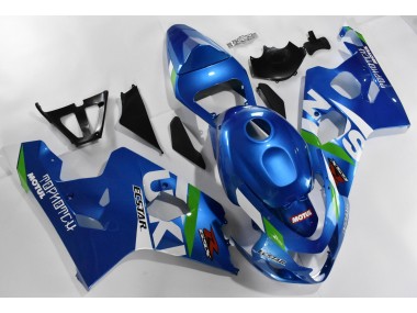 Kit Completo Carenagem GSXR 600 / 750 K4 04-05 - Azul Branco