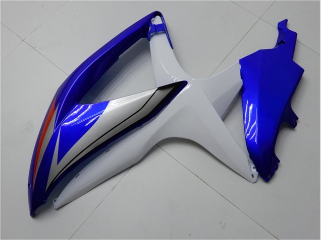 Kit Completo Carenagem GSXR 600 / 750 K8 08-10 - Azul Branco Kit Completo Carenagem GSXR 600 / 750 K8 08-10 - Azul Branco